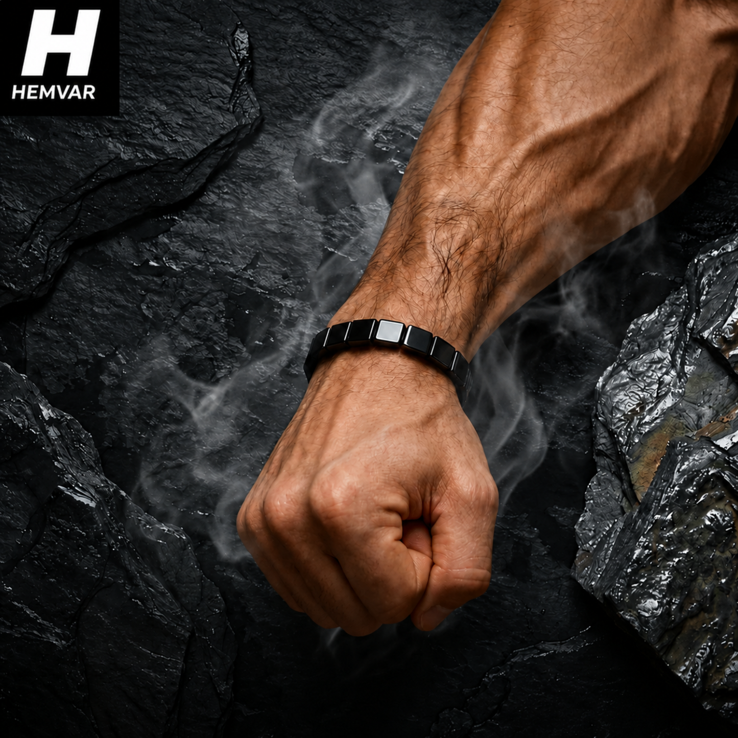 HEMVAR HEMATITE BRACELET