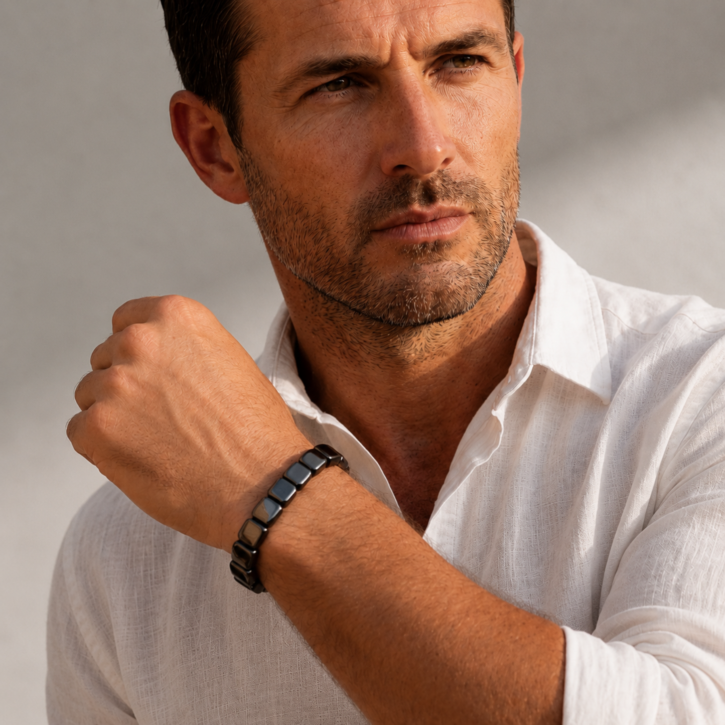 HEMVAR HEMATITE BRACELET